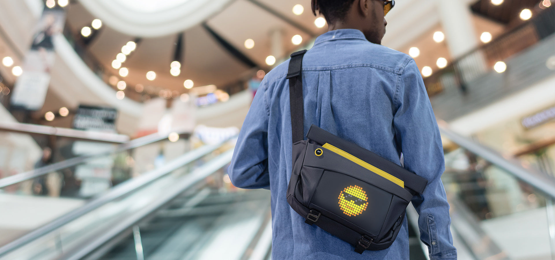 Divoom Sling Bag-V Pixel Art LED Sling Bag